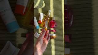 Ma beauty box Clarins est en ligne avec tous mes produits chouchous Clarins 😍vlog shorts [upl. by Kciredes]