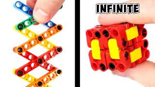 10 EXTREMELY Satisfying LEGO Fidget Toys [upl. by Eirual]