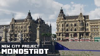 My New City Project Showcase Mondstadt Minecraft [upl. by Cram]