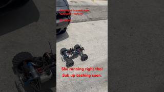 2024 Traxxas OG Revo 33 Nitro Warming up idling sounding nice lil bashing [upl. by Anaerol]