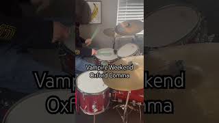 VW  Oxford Comma drum intro [upl. by Leff]