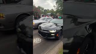 Stock Hellcat vs 650whp Camaro SS🤯 youtubeshorts hellcat [upl. by Nies485]