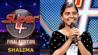 Super 4 I ShalimaFinal Audition I Mazhavil Manorama [upl. by Teferi]