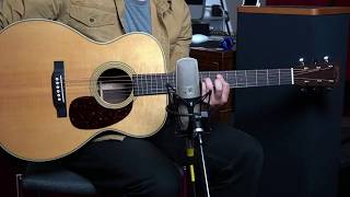 Martin 00028 Standard Series Acoustic Guitar Demo [upl. by Kyl399]