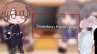 Semishiras Parents React  11  Semishira  Short like yaku 😊💅 [upl. by Yecnay]