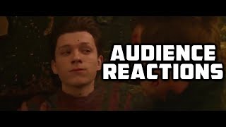 Avengers Infinity War Full Scene quotThanos Snapsquot SPOILERS  Audience Reactions  April 26 2018 [upl. by Lona]