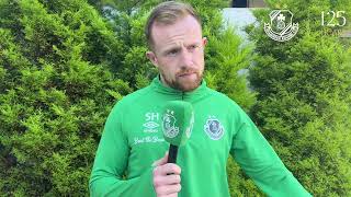 Sean Hoare l Matchday 1 Interview v Sligo l 12 September 2024 [upl. by Follansbee414]