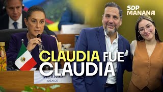 ESTEFANÍA VELOZ entrevista a MANUEL DÍAZ🤔 sobre CLAUDIA SHEINBAUMA en cumbre del G20 en SDPmañana☀️ [upl. by Frayda104]