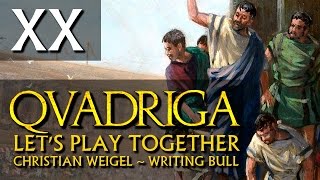 Lets Play QVADRIGA  Antike Wagenrennen 20 [upl. by Alburg529]