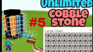 instant automatically cobblestone farm in bedrock addition amp Java edition in 121 new update [upl. by Emili]