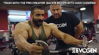 Train with The Pro Creator Back amp Biceps with Hadi Choopan One Week Out [upl. by Amelie]