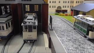 Lehnhardt Straßenbahn in Spur 0 kein Märklin Bing Bub Kraus Fandor O Gauge Tramway [upl. by Furie]