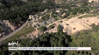 VUE DEN HAUT  Le site archéologique de Glanum [upl. by Taddeusz]