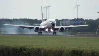 Malev landing Schiphol airport 182010 [upl. by Ateloiv365]