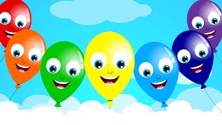 The Balloon Song  Nursery Rhyme  Kids Song [upl. by Ocirled770]