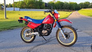 Finishing the 1987 Suzuki SP 200 Rare barn find susuki sp200 dualsport motorcycle [upl. by Solotsopa]