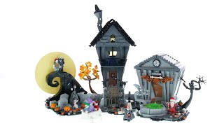 LEGO Tim Burtons Disney Film Nightmare Before Christmas  LEGO Ideas 21351 [upl. by Mohammad]