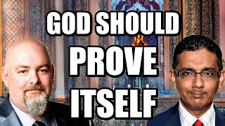 WHERE IS THE PROOF FOR GOD Matt Dillahunty vs Dinesh DSouza [upl. by Shayn189]