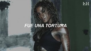 Shakira  La Tortura ft Alejandro Sanz Letra [upl. by Gyimah]