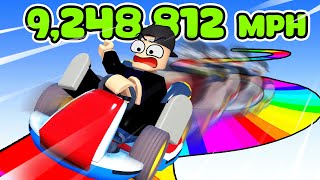 I Became The Fastest in Kart Racing Simulator in Roblox [upl. by Atekin]