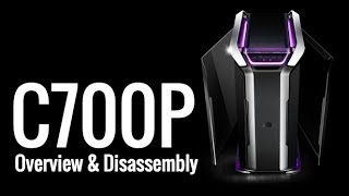 Cooler Master COSMOS C700P  Overview amp Disassembly with RiftDM [upl. by Klemm]