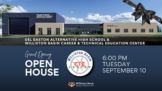 Williston Basin Career amp Technical Center Ribbon Cutting amp Open House [upl. by Brunhilda]