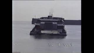 SeaCat Hoverspeed Great Britain Dover to Calais France 1991 [upl. by Chandra492]