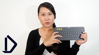 Logitech K380 MultiDevice Bluetooth Keyboard Review [upl. by Alphonsa]