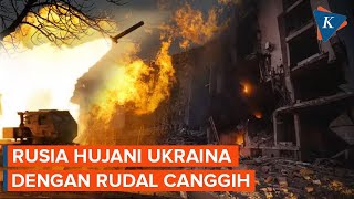 Rusia Hujani Kyiv dengan Rudal Hipersonik Kinzhal [upl. by Ysdnil966]