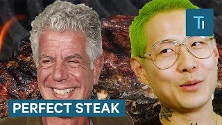 Anthony Bourdain and Danny Bowien share the best way to cook steak [upl. by Klecka]