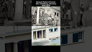 Then and Now General Patton’s funeral site ww2 history soldier veteran honor heroic shorts [upl. by Cherida37]