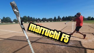 Marucci f5 review baseball marruchi jesus [upl. by Yasu111]