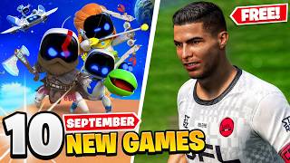 10 New Games September 3 FREE GAMES [upl. by Burch]