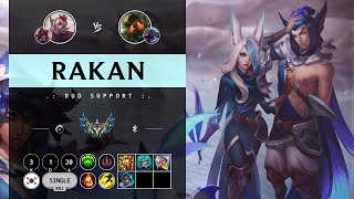 Rakan Support vs Nautilus  KR Challenger Patch 149 [upl. by Anemij]