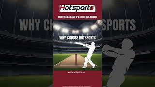 Play fantasy cricket on Hotsports and win exciting prizes [upl. by Aisek950]