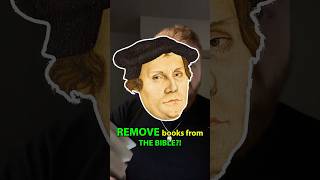 Did Martin Luther REMOVE Books from the Bible bible catholic reformation religion [upl. by Saile]