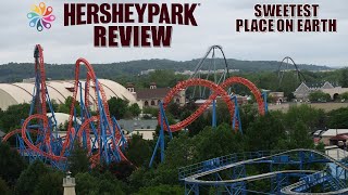 Hersheypark Review Pennsylvania Amusement Park  Sweetest Place on Earth [upl. by Lledraw]