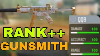 SUB MECHINEX KILLER MACHINE BEST QQ9 RANK GUNSMITH CALL OF DUTY MOBILE [upl. by Retxed]