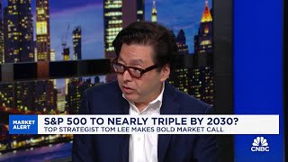 Fundstrats Tom Lee explains why he sees the SampP 500 hitting 15000 by 2030 [upl. by Orimlede]