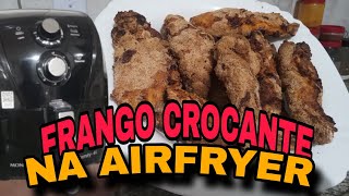 Na AIRFRYER Frango Empanado Crocante e Macio Pronto em 25 minutos comidanossadecadadia4438 [upl. by Aicire]