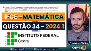 IFCE  20241  Questão 34  Matemática Considere que uma pessoa esteja comprando material para [upl. by Uwton]