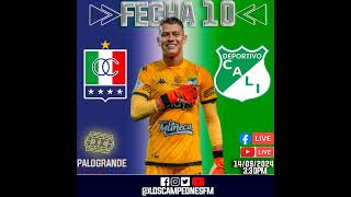 🎙️⚽ Once Caldas Vs Deportivo Cali 🇳🇬🗣️ [upl. by Oys]