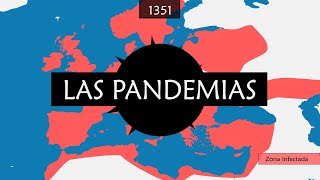 Las grandes epidemias y pandemias  Historia y resumen en mapas [upl. by Mathia]