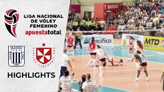 Alianza Lima 🆚 Universidad San Martín  GRAN FINAL Liga Nacional Superior de Voley Femenino 2024 [upl. by Estes585]