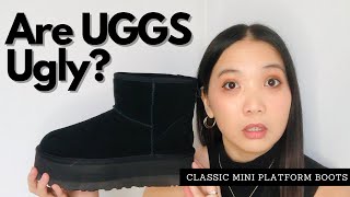 RUTHLESS Ugg Boots Review  Classic Platform Mini [upl. by Charleton]