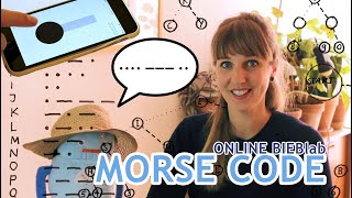 Leer MORSE CODE bij het online BIEBlab [upl. by Eilrahc]