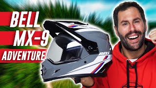 Review casco BELL MX9 ADVENTURE gran relación calidadprecio ⛰️ [upl. by Essej617]