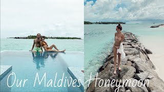 OUR MALDIVES HONEYMOON DURING COVID [upl. by Levon]