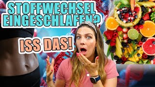 STOFFWECHSEL BOOSTEN 🔥 5 Geheimtipps um endlich abzunehmen [upl. by Ahsenor]