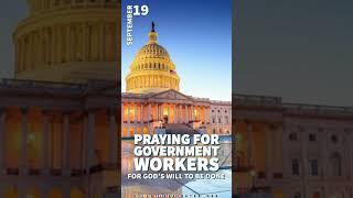 Praying for Government Workers  Relentless Prayer Prayer Calendar governmentworkers prayerlife [upl. by Revlys]